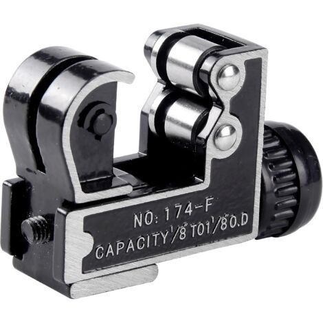 Coupe-tube réglable de 3 à 28 mm avec corps en alliage d'aluminium, mini outil de coupe de tuyaux en cuivre pour plomberie