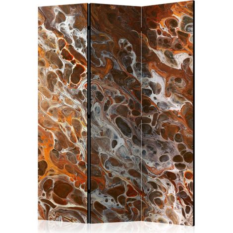 Paravento - Brown Craters [Room Dividers] - 135x172 (1/4)