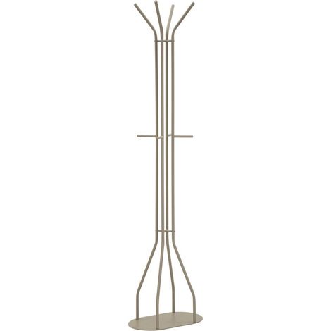 Porte-Manteau en Métal "Saturno" 178cm Gris (1/5)
