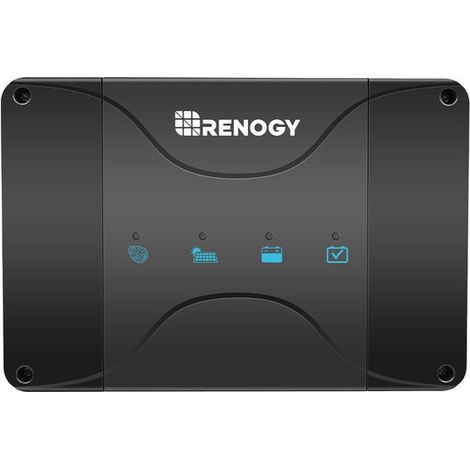 Cargador de Batería DC-DC Renogy 12V 20A de Entrada Simple – Cargador de Bord Compacto para Baterías Auxiliares con Tecnología MPPT para Autocaravanas y Barcos