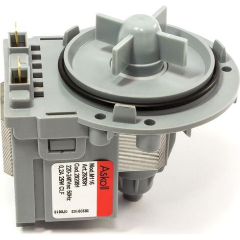 POMPA LAVATRICE MAGNETICA ASKOLL ATTACCHI ALTI 25W UNIVERSALE P 248 (1/5)
