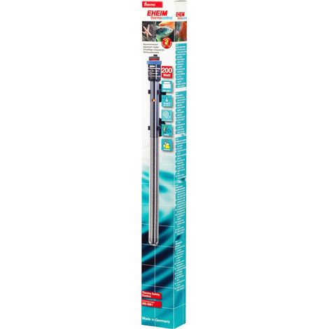 Eheim thermocontrol 200 Aquarienheizer Temperatur-Einstellung 18 bis 34 °C Thermometer