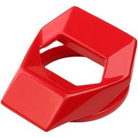 CHICIRIS Pulsante di accensione auto Interruttore pulsante Start Stop auto Decorazione lega di zinco Regolazione 150° Installazione sicura Flip con angoli lisci per il... (1/5)