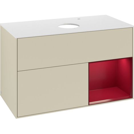 Villeroy & Boch G901HBHJ Meuble sous lavabo Finion G90