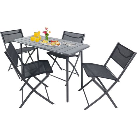 5 tlg. Bistroset Balkonset Garten Sumila
