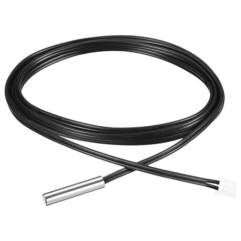 5K NTC Thermistance Sonde 39,4" Inox Acier pour Climatisateur (1/4)