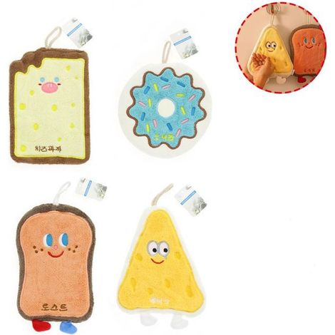 Cleafe - Asciugamano Con Motivo Cartoni Animati Assorbente Appendere Asciugatura Rapida 10774 - (1/5)