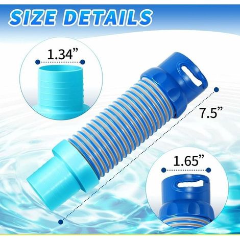 Zodiac X77094 Pool Suction Adapter Replacement for Zodiac MX6 MX8 Pool Cleaner Leaf Catcher Hose Adapter (1/4)