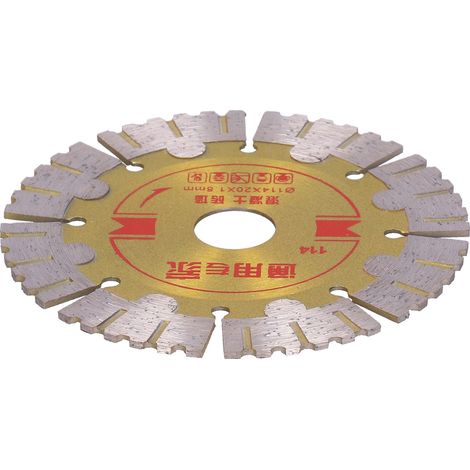 Lame de coupe diamantée professionnelle universelle pour machine à marbre et meuleuse d'angle (1/5)