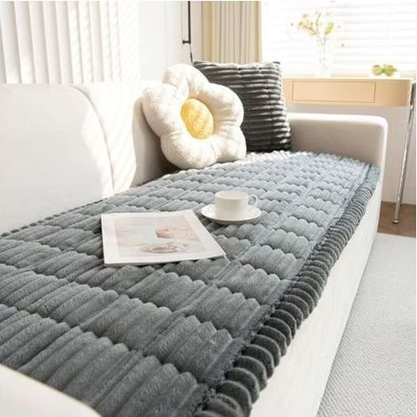Epais Cover of Sofa Washable - New Velvet Ribbed Soft Universal Cover Sofa 2 3 4 Placed, Cover of sofa (1/5)