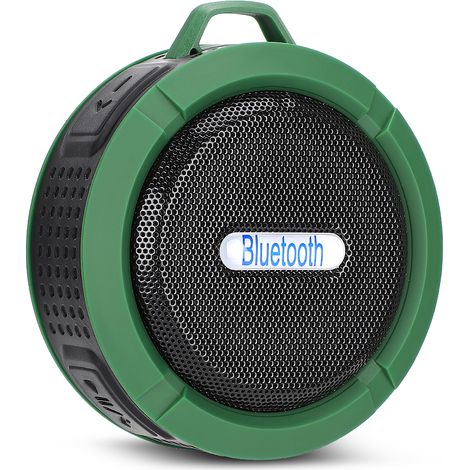 Enceinte Sport Bluetooth C6 Étanche, Transmission Audio Sans Fil pour Randonnée, Vélo et Extérieur, Portable avec Basses Puissants