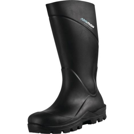 Stivali di sicurezza Mega-Max II GR.49 Nero / Nero PU S5 ci Hi Hi SRC EN20345 (1/2)