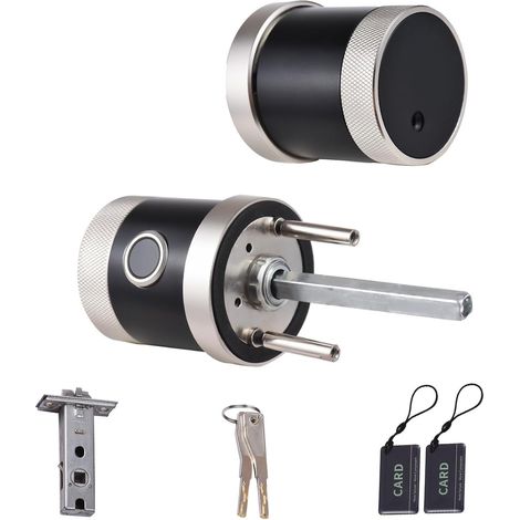 de porte intelligente TUYA 5 en 1 serrure à empreinte (1/5)