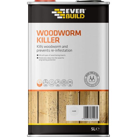 Everbuild Sika Woodworm Killer 5 litre (1/5)