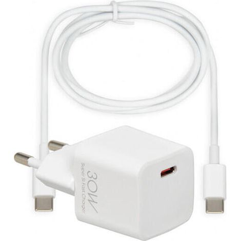 Cargador de Pared I-Box C-38 Pd30w Usb-C Cable (1/4)