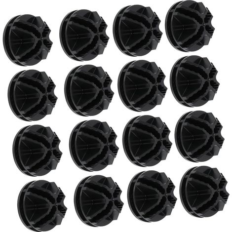 Boucles en plastique sans colle, fixation multi, 20 pièces (1/5)