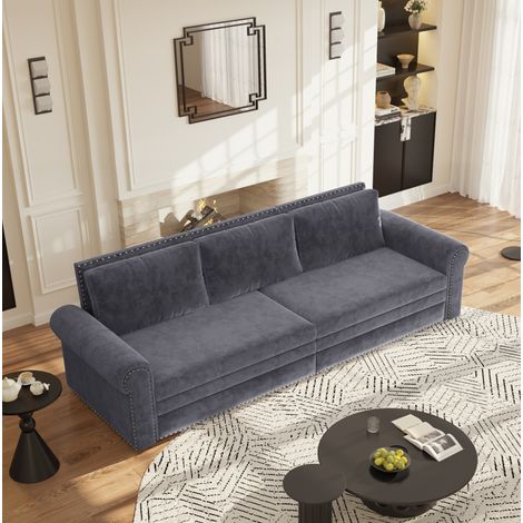 Set de 4 valises rigides 14/19/24/28 pouces ABS bleu foncé avec cadenas - CHICFURN (1/5)