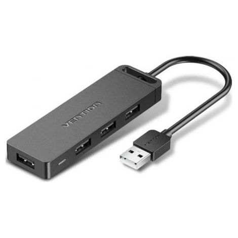Hub USB 2.0 Vention CHMHB/ 4xUSB/ 1xMicroUSB PD