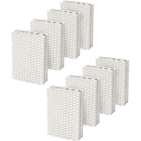 Filtre à mèche de rechange pour humidificateur WF813, compatible avec les modèles EQWF813 et RCM832, RCM-83, PCWF813 et PCCM 840, lot de 4 (1/5)