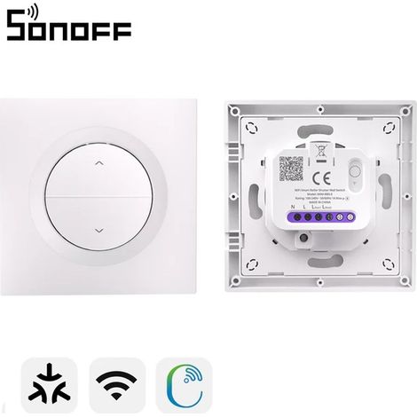 Sonoff Orb-RBS Interruttore a Muro per Tapparelle con MINI-RBS Smart Matter Over WiFi (1/5)