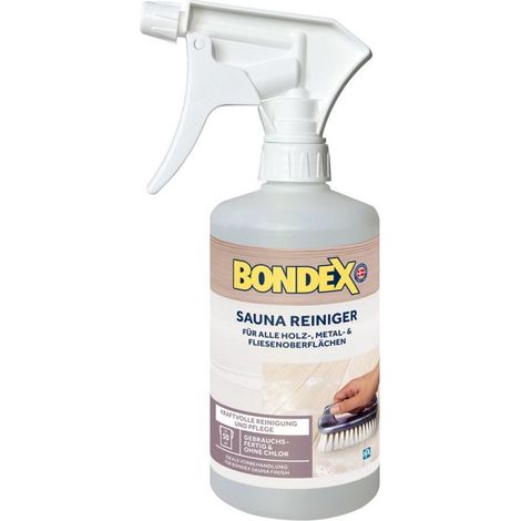 BONDEX Sauna Reiniger Farblos 0,5 L - 473032 (1/3)