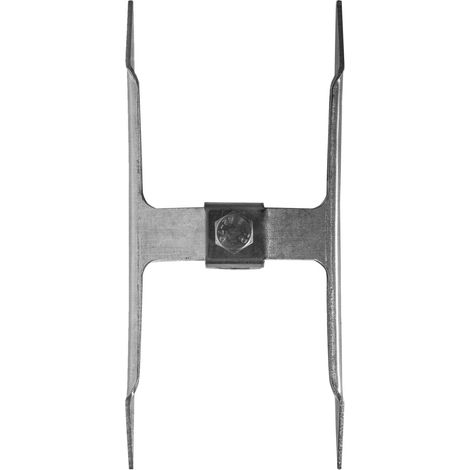 Schneider Spießgabel doppel innen 8 mm Edelstahl für Spieße 8 mm Grillzubehör (1/2)
