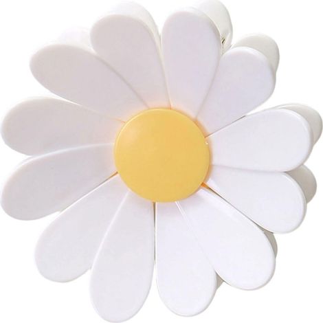 Pince à sac alimentaire décorative 3D motif floral – Pince de fermeture magnétique – Scelleur de cuisine portable et robuste (1/4)