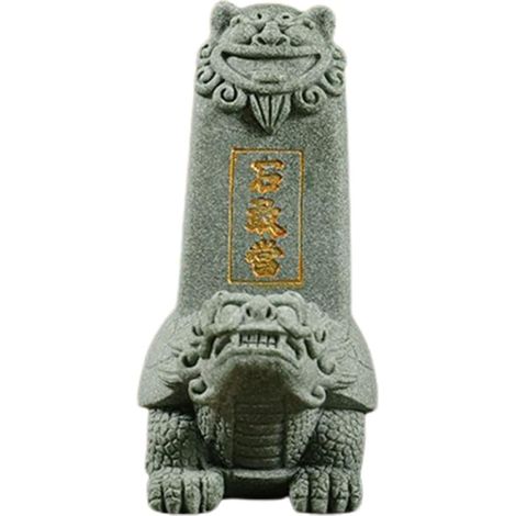 Statue de Tortue-Dragon Décoration Intérieure, Petite Statue en Résine Style Chinois, Décoration de Bureau Table à Thé, Maison, Décorative et Peu Encombrante (1/5)