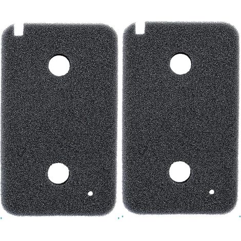 Lot de 2 Filtre pour sèche-linge, Mousse, 220x130x30 mm, Pompe à chaleur, Condensation (1/5)
