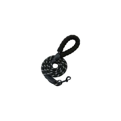 Guinzaglio per cani in nylon riflettente da 150 cm, robusto e di alta qualità, ideale per corsa, jogging ed escursioni (1/4)