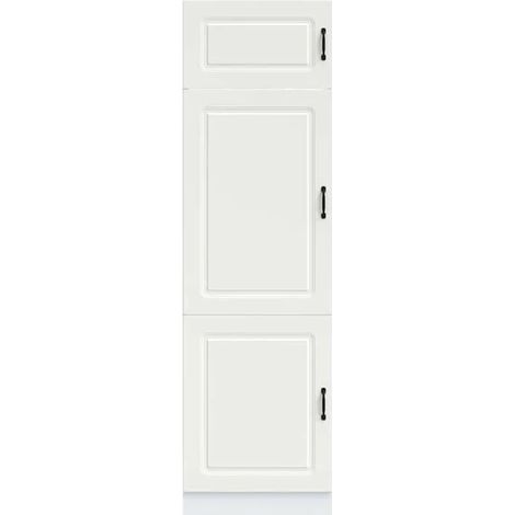 Meubles de Cuisine Kalmar en Bois d'Ingénierie Blanc - Armoires de Rangement Modernes et Durables pour Intérieur (1/5)