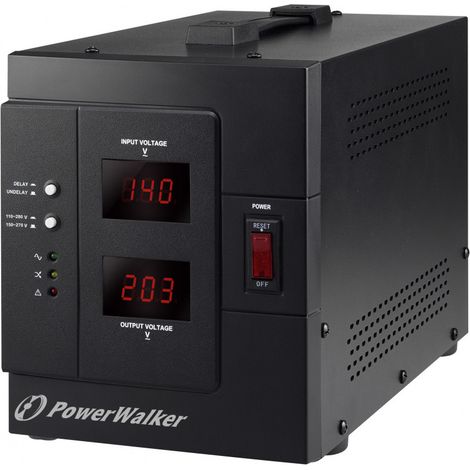 POWERWALKER AVR 3000/SIV Schuko 3000VA / 2400W automatischer Spannungsregler (1/2)
