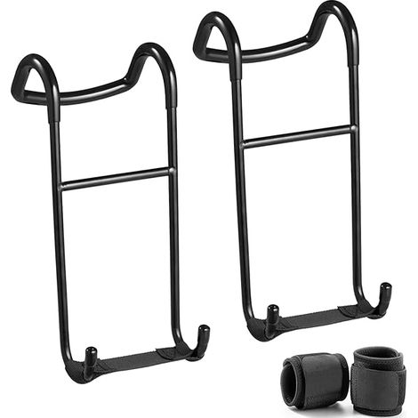 Dumbbell Spotter Hooks - 250 Lbs Capacity - For Bench Press Chest Shoulder Workouts - 2 Pack (1/3)