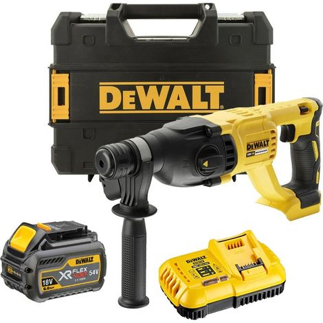 Dewalt DCH133T1 18v SDS+ Brushless Hammer SDS Drill 1 x 6.0ah Battery Tstak Case (1/4)