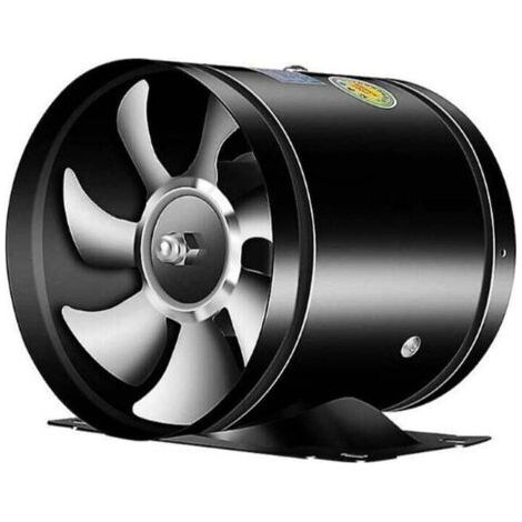 SABIR Ventilateur d'extraction de conduit, ventilateur de ventilation de conduit en métal, mini ventilateur d'extraction, salle de bains, toilettes, ventilateur mural, ventilateur de conduit, 10 pou (1/4)