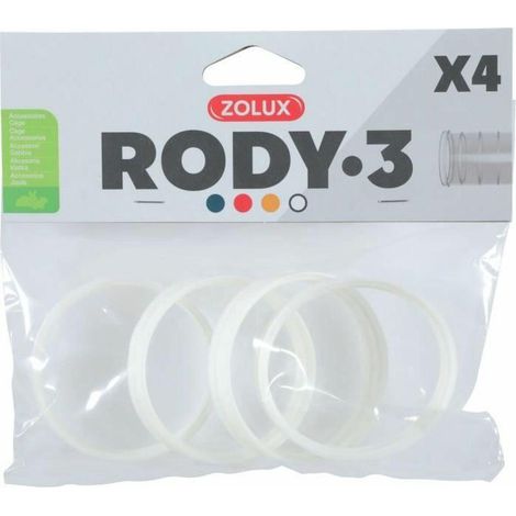 Zolux Rody Verbindungsringe weiß Durchmesser 6 cm