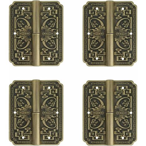 Ferrures en laiton antique pour armoires, tiroirs et étagères (1/5)