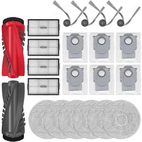 Set di ricambi per Roborock Saros 20 / S10 MaxV Slim: spazzola, filtro, sacchetto raccoglipolvere e panno. (1/5)