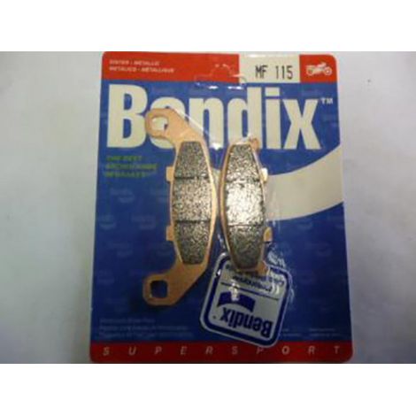 Plaquette de frein Bendix pour Moto Kawasaki 500 GPZ 1997 à 2006 (1/2)