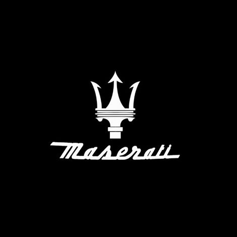 2pcs Compatible avec Maserati — Lumière d'accueil / Projecteur laser de portière (Ghibli, Levante, Quattroporte)-DELKEVIC (1/2)