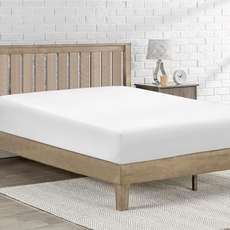 Coton Protège Matelas Imperméable et Respirante,Alèse, Couvre Matelas, Anti-Acarien Hypo-Allergénique (120x200cm) (1/4)