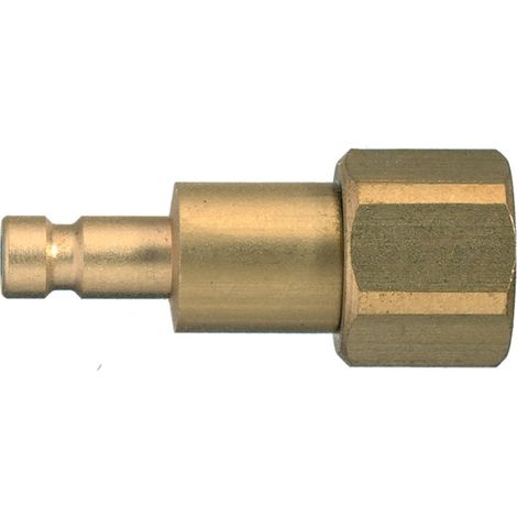 Raccord rapide pneumatique Legris, Tuyau cannelé vers Femelle, Mâle 1/8 in Female 1/8pouces Profil rectus, Walther en ( Prix pour 1 )