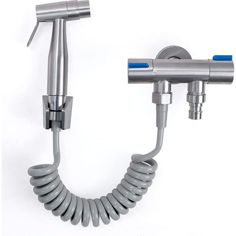 Flexibler ABS-Duschschlauch – Flexibel und teleskopierbar – Für Wasser, Sanitärkeramik, Toiletten – Bidet – Sprüher – 3 m