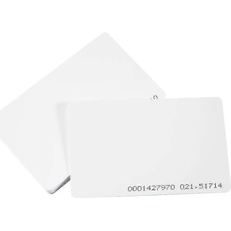 50 cartes de capteur RFID TK4100 125 kHz avec capteur de champ proche intelligent (cartes d'accès vierges) (1/5)