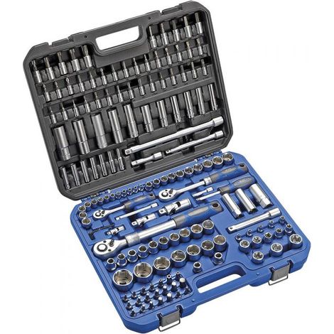 JEU DE DOUILLES 1/4" 1/2" 3/8" 155 PIÈCES (1/5)