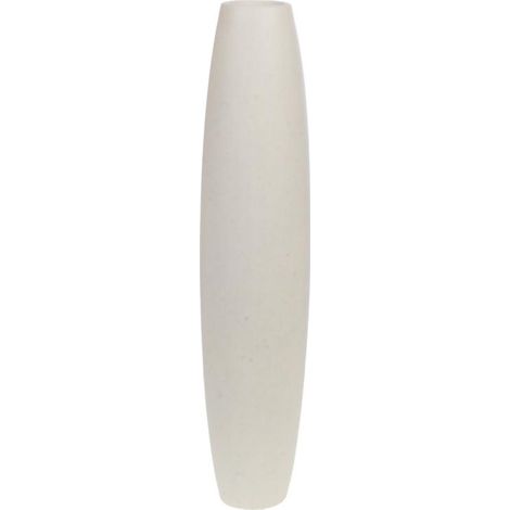 Vase Celina grand modèle 77 cm en résine – Finition lisse mouchetée – Diamètre 17 cm – Design minimaliste blanc – Amadeus (1/2)