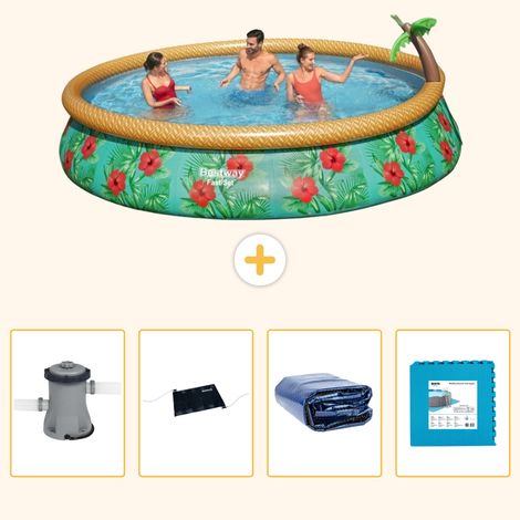 Bestway Bestway Fast Set Ronde - 457x84 cm - 5-pièces  S340 (1/5)