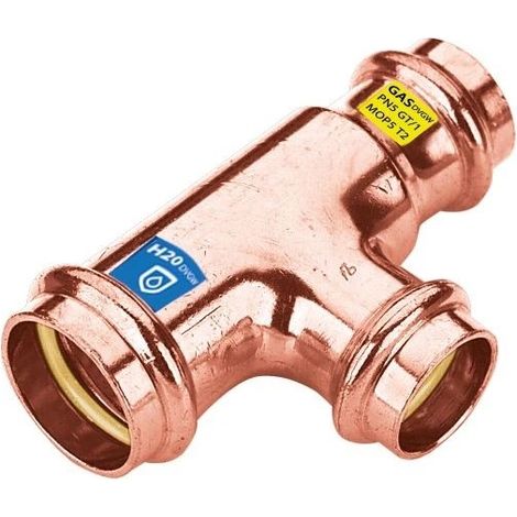 Raccord combiné té réduit F/F/F 15 x 12 x 15 mm contour V