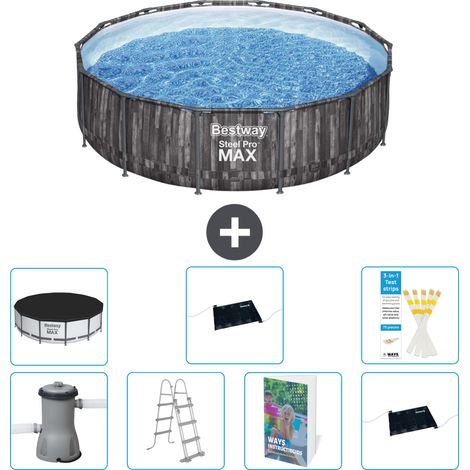 Bestway Steel Pro MAX Rund - 427x107 cm - 8-teilig S562