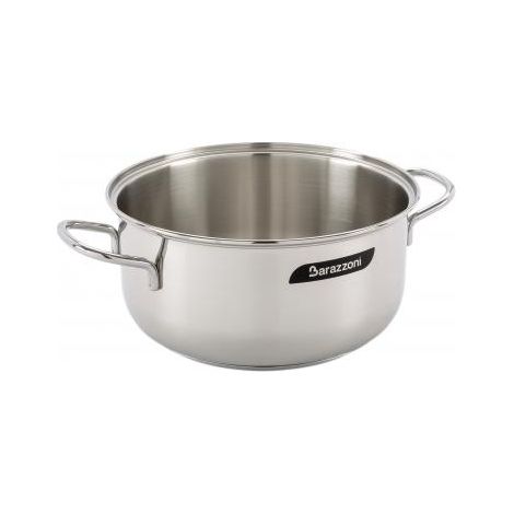 Pentola in Acciaio Inox con 2 Manici da 24 cm - Modello Bonita Barazzoni 266102024 (1/4)